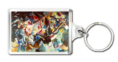 KANDINSKY COMPOSITION VI ART KEYRING LLAVERO