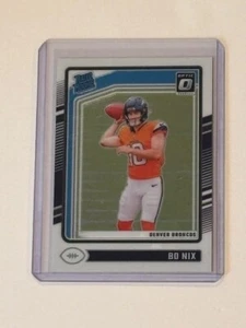 2024 Panini Donruss Optic - Bo Nix Base RC Rated Rookie #209 - Picture 1 of 2