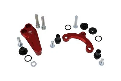 Kit de montaje CNC Racing para amortiguador de dirección Ohlins para Ducati Supersport/S Foto 1 de 4
