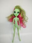 Monster High Venus Mcflytrap Doll Nude Gothic Halloween Mattel Shaved Side Hair