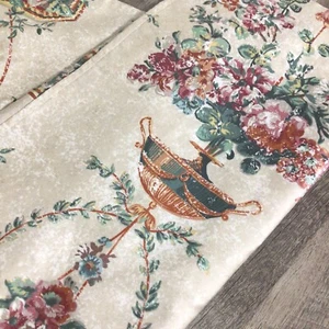 Ralph Lauren Villandry Floral Small Tablecloth / Table Cover 35X35 ~ ISSUES - Picture 1 of 9