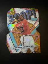 2023 Topps Pristine - Oh, Snap! Ronald Acuna Jr MVP Atlanta Braves  Orange /25