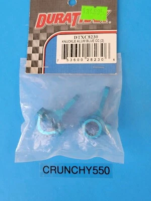 Vintage Duratrax Cliff Climber DTXC8230 Knuckles Aluminum Blue RC Part - Image 1 of 3