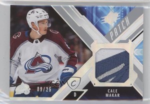 2021-22 SPx Jersey Patch /25 Cale Makar #J-CA Patch