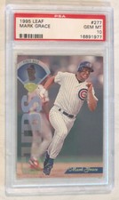 1995 Leaf Mark Grace PSA 10 Gem Mint Cubs Diamondbacks