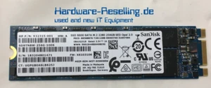 HP Sandisk 256GB SSD X600 SATA WITH 2 2280 Sed Opal 2 SD9TN8W-256G-1006 - Afbeelding 1 van 1
