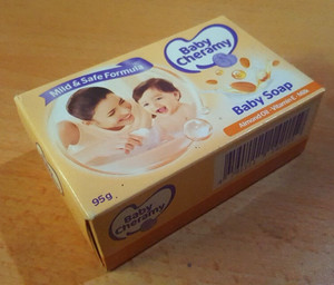 95g Baby Cheramy Floral Baby Soap Moisturizing Floral Extracts For Baby Skin