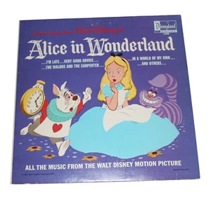 Alice In Wonderland Vinyl Lp 1963 Disneyland Records - Picture 1 of 3