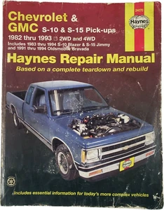Haynes Auto Repair Manual 24070 Chevrolet & GMC S-10 & S-15 Pickups 1982-1993 - Picture 1 of 10