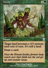 1x Vivify - Foil MTG Odyssey NM Magic Foil
