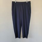 Athleta Brooklyn Ankle Black Pant Womens Size 16 Travel Hiking Athletic Casual