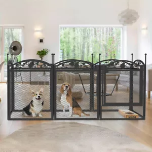 BingoPaw XL Dog Whelping Pen Puppy Fertility Fence Indoor Outdoor with Floor Mat - Picture 1 of 14