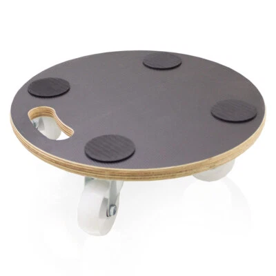 Transportroller Umzugsroller Möbelhund Rund Schichtholz 200kg BITUXX - Bild 1 von 4