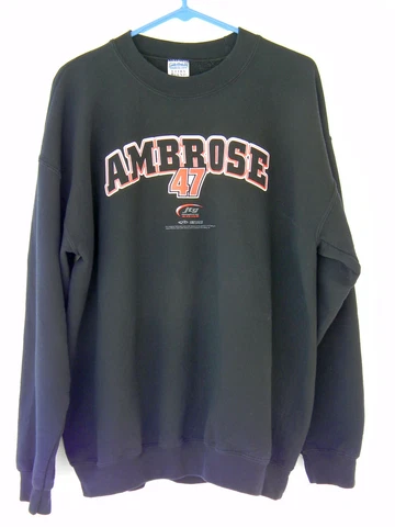 Marcos Ambrose #47 NASCAR JTG Daugherty Racing Australia V8 Black Sweater Large Cover