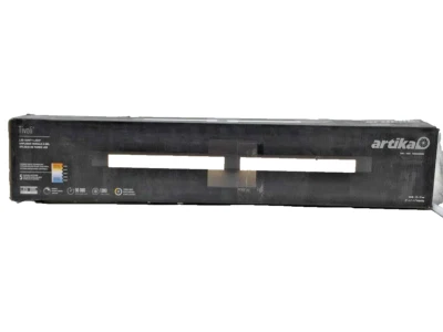 Tivoli 27 in. 1-Light Matte Black Modern Integrated LED Vanity Light Bar - Image 1 of 4