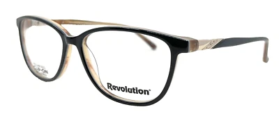 REVOLUTION - WESTERLY BLK 535/14/140 BLACK NEW EYEGLASSES & POLAR SUNGLASS CLIP - Image 1 of 4