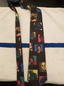Vintage Star Wars 1997 Necktie Colorful Character Graphics All Over Print 57” - Picture 1 of 7