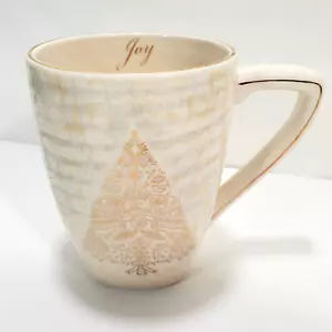 Taza Cracker Barrel Treetop Glisten Taza Lori Siebert Árbol Dorado Notas Musicales 16oz - Imagen 1 de 7
