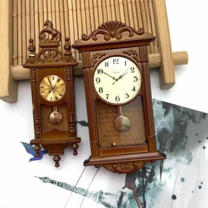 1/12 Scale Dollhouse Miniature Furniture Wall Clock Doll House Home Accessories - Photo 1/13