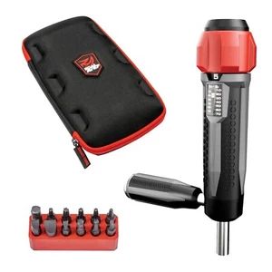 Real Avid Torque Wrench Kit 10 to 70 inch-lb Torq Screwdriver w 12 Bits AVSTORQ - Picture 1 of 17
