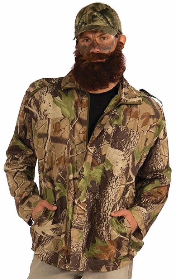 Chaqueta Camuflada Hombre Caza Pato Cazador Elegante Disfraz Halloween Adulto Foto 1 de 2