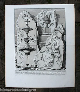 PIRANESI Rom 1756 Le Antichità Romane Fragments Pyramid of Cestius Cestio - Picture 1 of 6