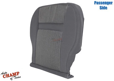 Para Dodge Ram 1500 SLT 2006-2008 - Cubierta de asiento inferior de tela gris para pasajero Foto 1 de 4