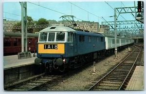 Postcard Railway BR London Midland Region Locomotive No E3122 Manchester Pullman - Picture 1 of 2