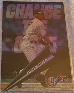 2000 Fleer Gamers Change the Game #4 Derek Jeter - Yankees