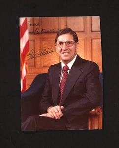 SIGNED photo of Montana governor Ted Schwinden * Democrat * Theodore Schwinden - Picture 1 of 1