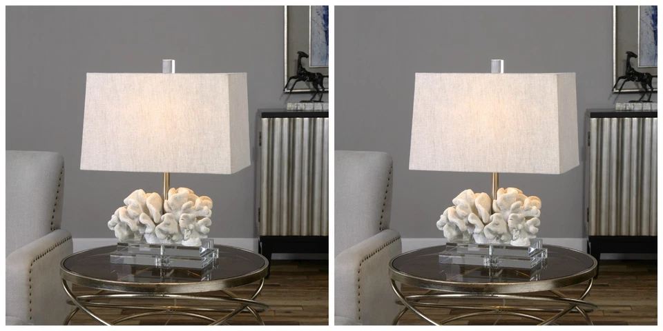 Uttermost Coral Sculpture Table Lamp 27176-1