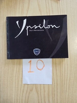 Libretto Uso e Manutenzione Lancia Ypsilon 0.9  1.2  1.3 ORIGINALE 60381195 New - Immagine 1 di 4