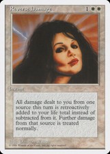 Reverse Damage Introductory 4th Edition PLD White Rare MAGIC CARD ABUGames