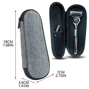 Bolsa de almacenamiento portátil estuche protector para Gillette Razor Universal EIT - Imagen 1 de 7
