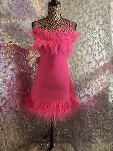 STAUD hellrosa Etta Minikleid Gr. Large AUTHENTISCH neu mit Etikett  - Bild 1 von 8