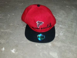 Atlanta Falcons Superbowl LI 50 Baseball Hat Cap Strapback Adjustable Red - Picture 1 of 6