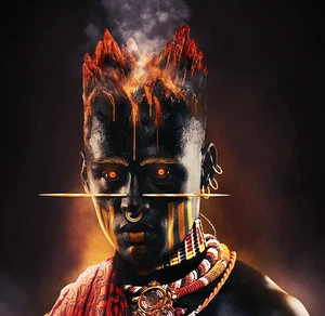 African Voodoo Jinn Spirit Companion Protector Over Bloodline Warrior - Picture 1 of 1