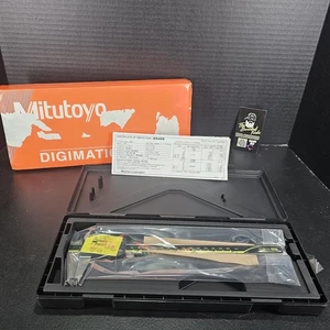 Pinza Mitutoyo 500-197-30 200 mm/8" Absolute Digital Digimatic Vernier - Imagen 1 de 3