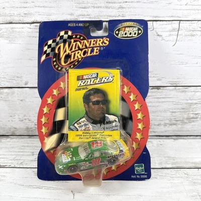 2000 Hasbro Winners Circle Bobby Labonte NASCAR Car w/ Card Factory Sealed - Image 1 of 4