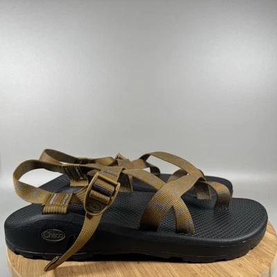 Chaco Z Cloud 2 Mens 13 Strappy Sport Water Sandals Black Brown NEW - Image 1 of 4