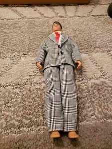Vintage Ken Doll In Gray & White Suit In Excellent Condition - Bild 1 von 6