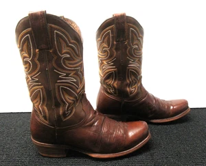 Vintage Nocona Leather Boots Western Women's ML7041 Size 9  See Pics!! - Picture 1 of 13