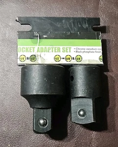 2 Stck. 3/4" auf 1/2 Zoll Antrieb Steckschlüssel Pittsburg Adapter Reduzierstück Set Druckluft Schlagwerkzeug - Bild 1 von 4