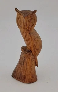 VTG OWL WOUNAAN INDIAN Hand Carved Artist Signed Beautiful Detail! - Picture 1 of 11