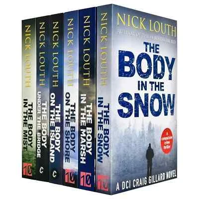 DCI Craig Gillard Crime Thrillers Series 6 Books Collection Set by Nick Louth - Image 1 of 2