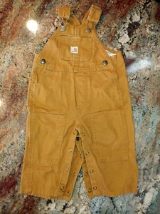 Carhartt 6M Double Knee Baby Canvas Brown Overall - Bild 1 von 6