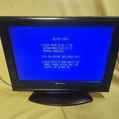 Emerson LD195EM8 19" 720p HD LCD Television TV/DVD with Stand - No Remote - Image 1 of 4
