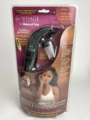 Sistema de aerógrafo bronceador Visage Naturel de Helen of Troy sin sol nuevo Foto 1 de 2