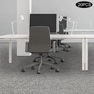 Grey Indoor Carpet Rug Runner 50cm*50cm Large Area Rugs 22pcs US STOCK - Picture 1 of 28