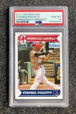 2013 Grandstand Stephen Piscotty MiLB Card Springfield Cardinals PSA 10 GEM MT